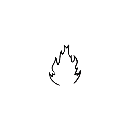 Burning bush flame